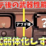 【荒野行動】アプデ後性能が変わった武器をどれくらい変わったのか検証して実際に通常マッチで使ってみた！