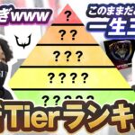 仏とV3が格付け！最強チームはどこだ！？　荒野行動最新Tierランキング前編