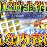 【荒野行動】明日来る「最大金枠確定配布×5」ってどうなる？→過去の同イベみたら…このガチャ何？無料無課金リセマラプロ解説！こうやこうど拡散のため👍お願いします【アプデ最新情報攻略まとめ】