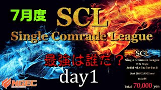 【荒野行動】最強のシングル猛者は誰だ？第17回SCL[Single Comrade League]　day1 【実況：もっちィィ＆てらぬす】