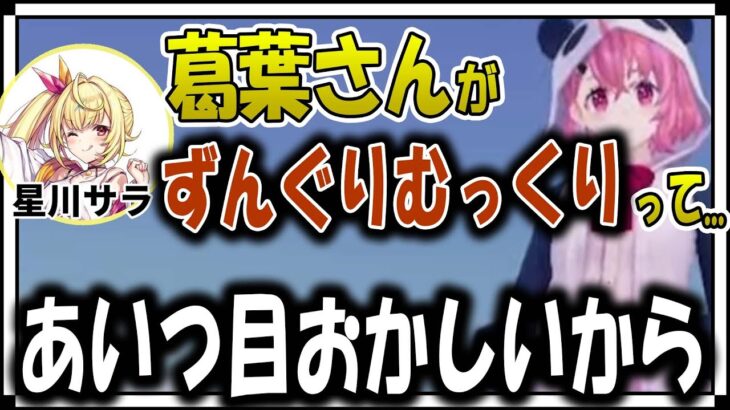 この後、笹木をよいしょしまくった結果、葛葉に失言しかける星川【切り抜き/にじさんじ/笹木咲/星川サラ】