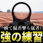 【荒野行動】一瞬で偏差撃ち猛者になれる練習場がヤバいwww【#荒野の光】【M4無反動】