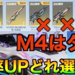 【荒野行動】M4はダメ！確率アップで金チケを狙え！バトルパス復刻ガチャが実装！