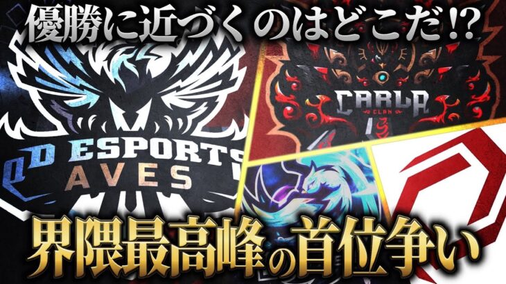 【ASG激闘】αDAvesが1位独走中！逆転を目指すプロチーム達！【荒野行動/配信】