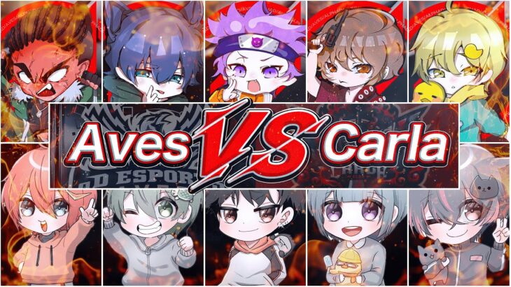 Aves vs Carla   一夜限りの頂上決戦【荒野行動】