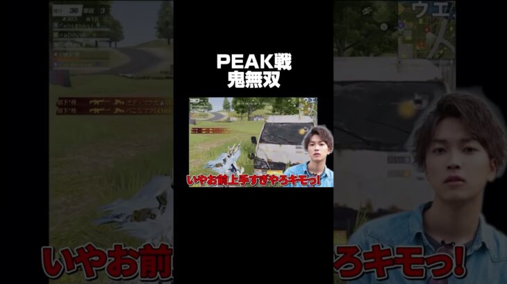 PEAK戦で天下取りたい【荒野行動】