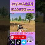 【荒野行動】60フレーム最高峰のG36C