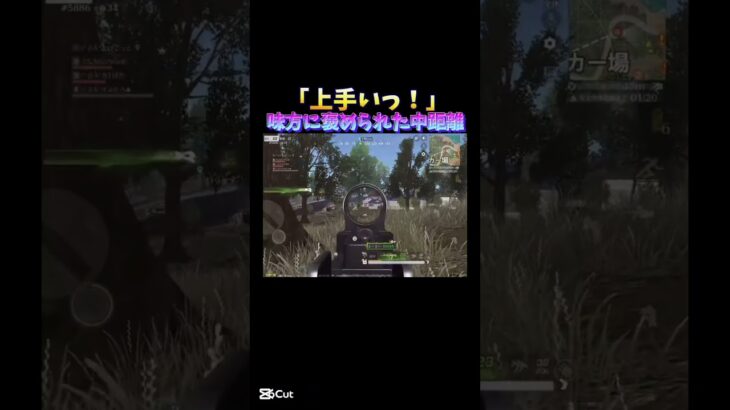 【荒野行動】味方に褒められた中距離がこちらです#shorts #荒野行動
