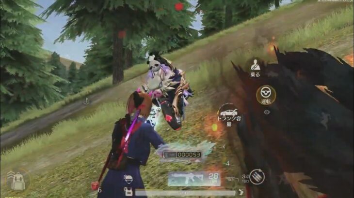 【荒野行動】おっは！ランク上げソロスク通常配信！