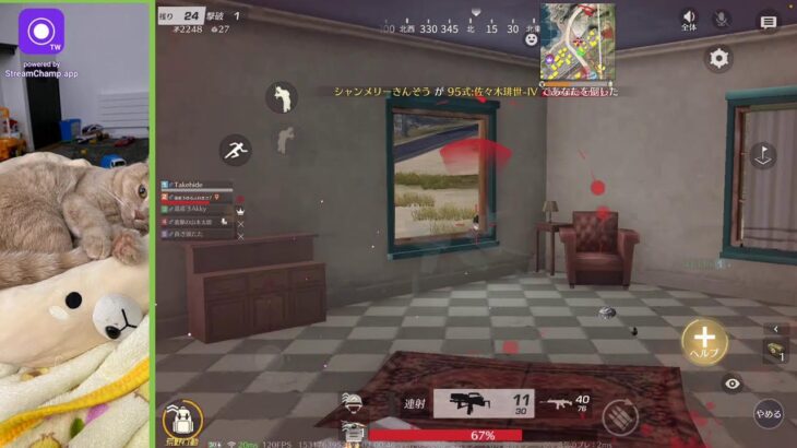 (荒野行動)ピーク戦