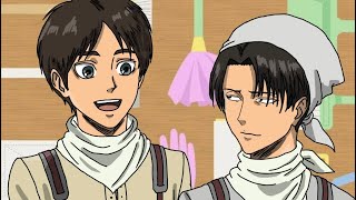 エレンとリヴァイのほのぼの荒野行動 前編