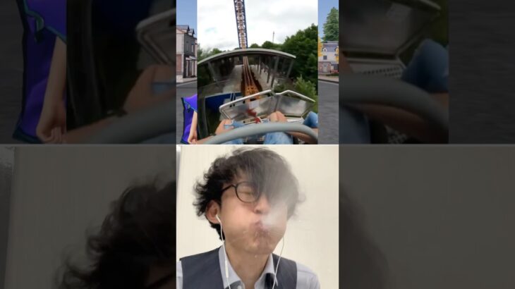 🎢vs😱Subscribe thank you❤️🤣🤣🤣#tiktok #荒野の光 #memes #funny #shorts 荒野行動