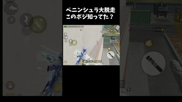 頂上決戦の強ポジ初めて知ったｗｗ #荒野行動 #ペニンシュラ大脱走 #荒野フリーレンコラボ #荒野フリーレンでフリー35連