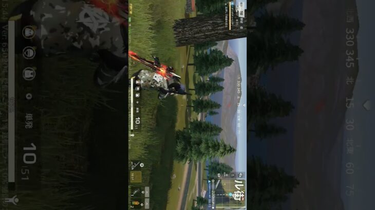 狙撃銃ムズい…笑#荒野行動#初心者#狙撃銃#AWM