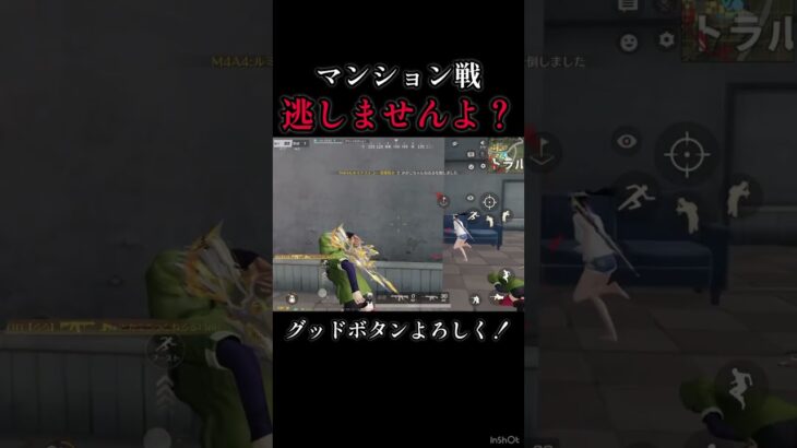 逃げても無駄だよ？【荒野行動】#shorts #荒野行動