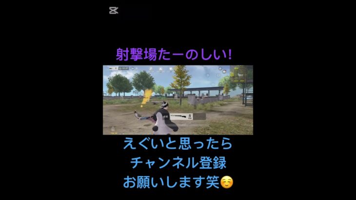 次元越えなきゃ盛り上がらないっしょ！！#荒野行動 #おすすめにのりたい #射撃場