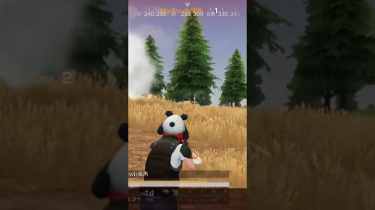【荒野行動】真剣勝負中にBGMを付けてみた。ワイルドシリーズ。