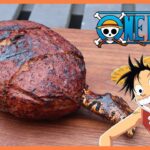 (ENG) 원피스 루피의 고기  | 애니먹방 | ワンピース  ONE PIECE  Luffy’s Meat Bone Recipe