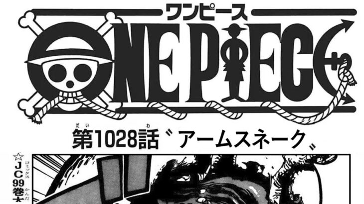 ワンピース 1028話 ネタバレ 日本語🔥 『最新1028話 』One Piece Chapter 1028 Spoiler
