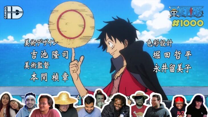 🔥 FINALLY HERE !! NEW OPENING REACTION MASHUP | ONE PIECE EPISODE 1000