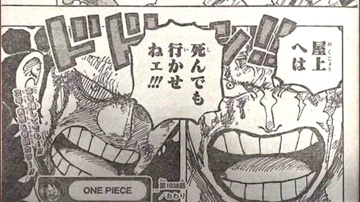 ワンピース 1038話 日本語 ネタバレ 100% – One Piece Raw Chapter 1038 Full JP