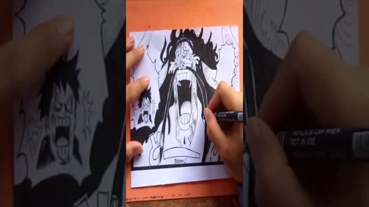 Drawing Manga Panel One Piece chapter 1037 | ONE PIECE – ワンピース