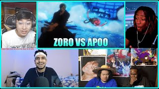One Piece Episode 1010 Reaction Mashup | Zoro VS Apoo | Epic Reaction