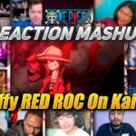 Luffy Use Red Roc On Kaido One Piece Episode 1015 Reaction Mashup