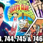 BARTO CLUB?! | One Piece REACTION Episode 743, 744, 745 & 746