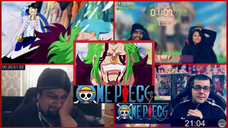 Bartolomeo sacrifice himself to protect luffy!😱🔥|One Piece Episode 695 Reaction Mashup|ワンピースリアクション