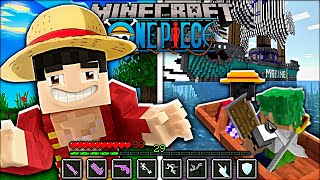 I Became Straw Hat Luffy In One Piece Minecraft…and THIS Happened!