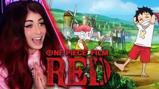 LUFFY & UTA CHILDHOOD FRIENDS?!! One Piece Film Red – Official Trailer 2 REACTION!