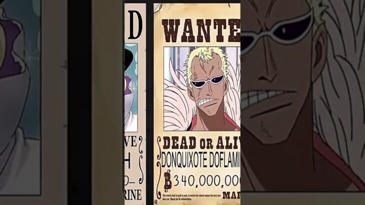 the 5  highest one piece bounties #3 #sorts #onepiece