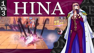 One Piece Fighting Path HL#87 – Hina 1vs3 / Хина 1 против 3 / ヒナ 1vs3