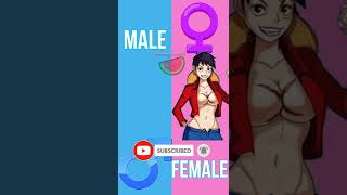 One Piece Gender Swap edit | One Piece Con Género Opuesto