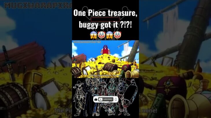 One Piece treasure, Buggy got it ?!?! 😱😱🤡🤡