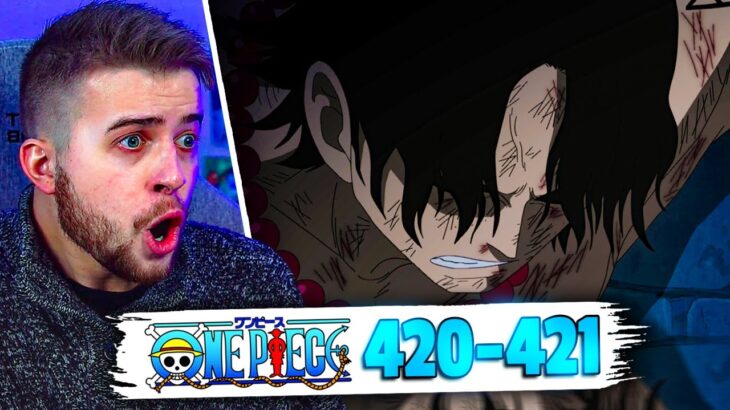 WHITEBEARD IS ACE’S FATHER!?! One Piece Episode 420 & 421 REACTION + REVIEW