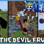 ALL 72 DEVIL FRUITS! Minecraft One Piece Mod Review