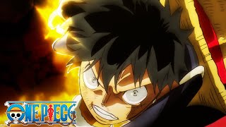 Luffy Punches Kaido So Hard the Original OP Music Starts Playing | One Piece