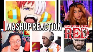 One piece FilM Red trailer 4 reaction |tot musica |mashup video ワンピース FiM Red 予告編ワンピース FiM Red 予告編 !