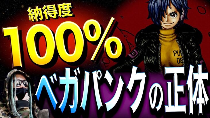 ベガパンクの正体を丸裸にしました。【ワンピース ネタバレ】