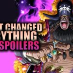 BLACKBEARD JUST CHANGED EVERYTHING / One Piece Chapter 1063 Spoilers