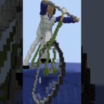 【マイクラ】-ONE PIECE-自転車に乗っている青雉【クザン】作ってみた！