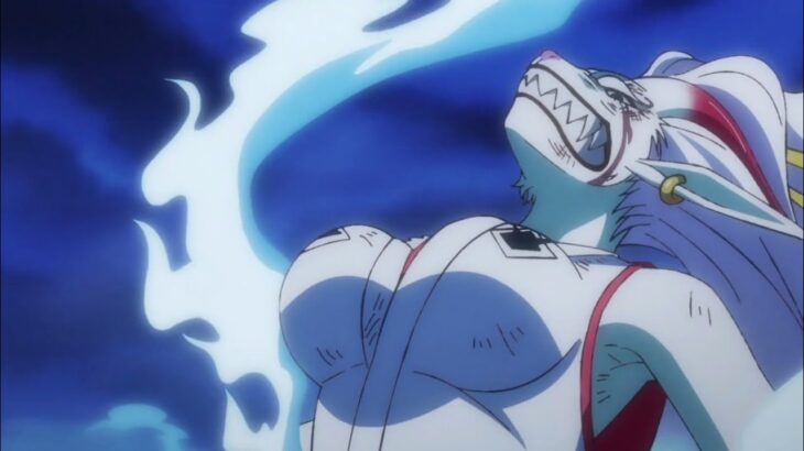 Yamato uses Ice Powers ~ One Piece Episode 1042 ワンピース