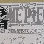 ワンピース 1069話―日本語のフル 『One Piece』最新1069話 死ぬくれ！