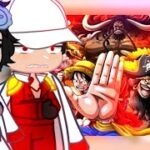 One Piece Almirantes + Garp e Sengoku Reagindo ao Trap dos Yonkous ( Gacha Club)