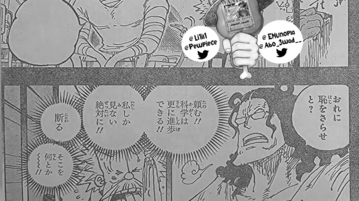 ワンピース 1072話 日本語『One Piece 1072』最新1072話 死ぬくれ！