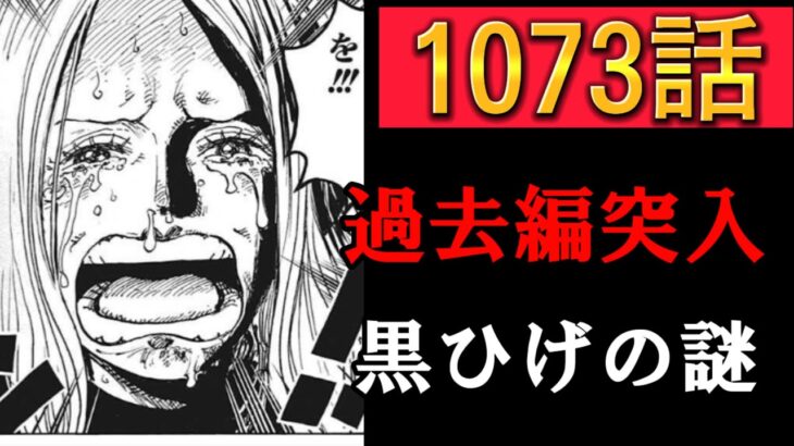【緊急速報】ワンピース1073話ネタバレ