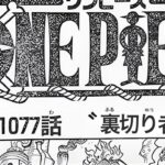 ワンピース 1077話 日本語🔥死ぬくれ 『最新1077話 』One Piece Chapter 1076 以降の考察