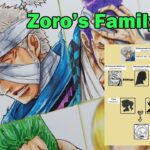 Drawing Zoro’s Family Tree | Shimotsuki Clan | One Piece | ワンピース